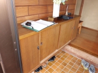 玄関施工前