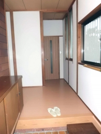 玄関施工後