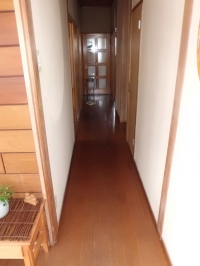 廊下施工前