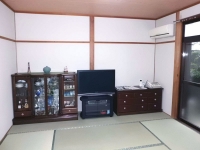 居間施工後